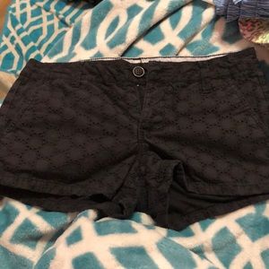 Black shorts